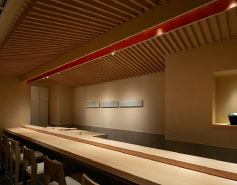 鮨まつざき 店舗内観